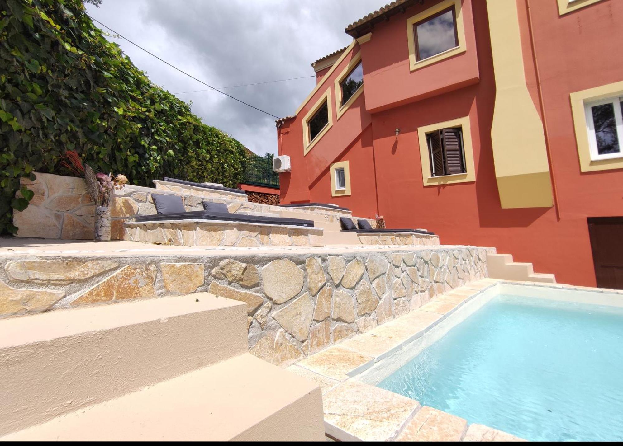 Вилла Gkk House Private Swimming Pool Luxury House Skriperon Экстерьер фото